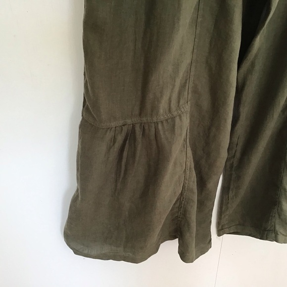 XCVI Cleon Flounce  100% linen Jumpsuit size small NWT - Picture 6 of 14